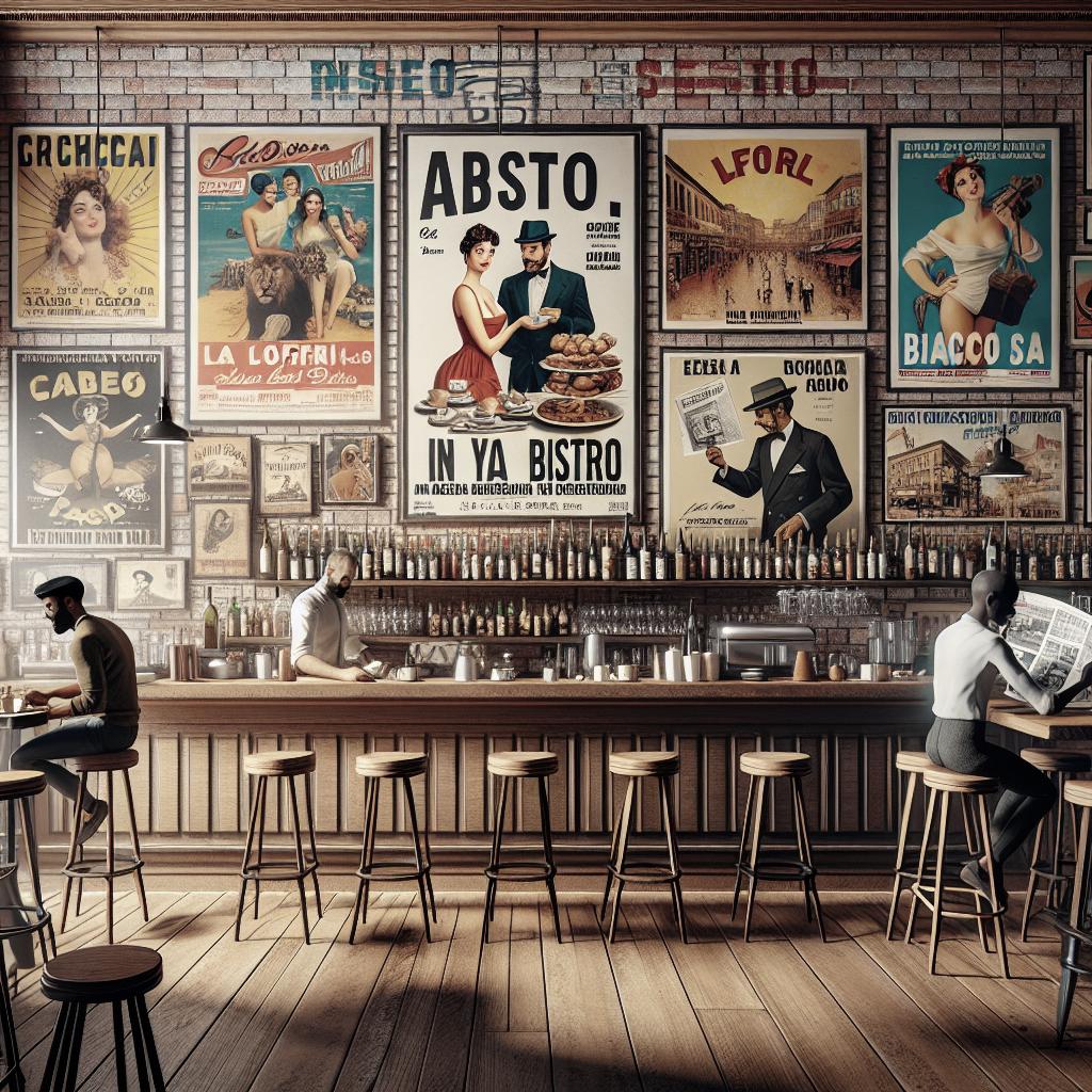 Embellir Votre Bistrot avec des Affiches Vintage